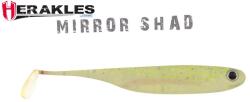 Herakles Mirror Shad 3.2" 8.1cm Ghost Chartreuse (ARHKEH06) - jadabo