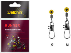 Delphin Feeder futó és forgó kapoccsal Delphin RUNNER / 10db (S) (101000449)