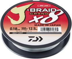 Daiwa J-Braid Grand X8 light grey, 0.06mm, 5.00kg, 135m (12793-006)