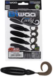 Biwaa Tailgunr Curly 2.5" 6.3cm 110 Uv Black (B002058) - jadabo