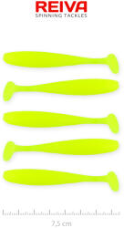 Reiva Flash Shad 7.5cm 5db/cs (Lemonade) (9903-801)