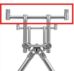 Delphin 2 botos buzz bar Delphin RPX/TPX Silver rod pod-hoz (26 cm) (101004140)