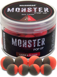 Haldorádó MONSTER Pop Up Big Carp 13, 17mm - Máj & Vér (HD24160)