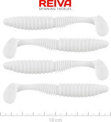 Reiva Zander Power Shad 10cm 4db/cs (Classic White) (9901-101)
