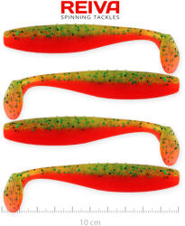 Reiva Flat Minnow shad 10cm 4db/cs (Crazy Tomato) (9902-102)