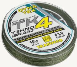 Trabucco DynaTex TK4 Tekno Braid MG 150m 0, 2 (#1.5) 25lbs, fonott zsinór (054-23-200) - jadabo