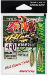 Decoy Offset Horog Súlyozott Decoy Worm 230g Makisagu Blade Gold #1 1.8g (404850)