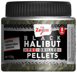 CarpZoom Fekete fúrt halibut horogpellet, 15mm, halibut, 120g (CZ9370)