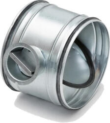  AKH 160 légtömör pillangószelep gumis, fém karral