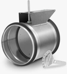  SPT 150 légtömör pillangó szelep motoros mozgatásra (motor nélkül)