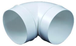 Awenta KO125-23/90 fok PVC könyök (222P)