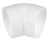Awenta KO100-23/45 fok PVC könyök (121-45)