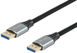Equip 119283 Prémium DisplayPort 2.1 - DisplayPort 2.1 16K 60 Hz Kábel 3 m - Fekete