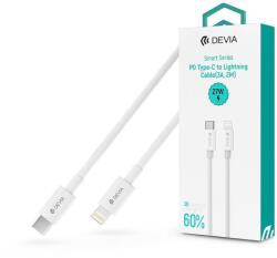DEVIA Smart Series 27W PD USB Type-C/Lightning adat- és töltőkábel 2m - fehér - coolmobile