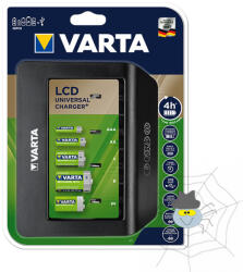 VARTA Akkumulátor töltő VARTA LCD Universal - spidershop