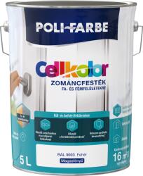 POLI-FARBE Cellkolor Magasfényű Zománc Fehér RAL 9003 5 L