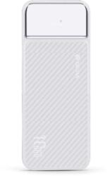 DEVIA Smart Series Digital Display PD 20W powerbank - 10.000 mAh - fehér - coolmobile