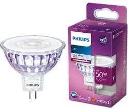 Philips LED spotlámpa, GU5.3, 7W (50W), 660 lm, hideg fehér fény (400K)