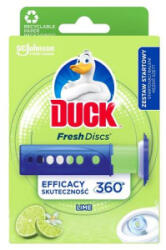DUCK WC tisztító korong adagolóval, 36 ml, 'Fresh Discs', lime (KHT1135) (KHT1135)