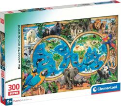 Clementoni Wonderful World - Állatvilág 300 db-os (21723)