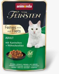 Animonda Vom Feinsten Cat Adult - nyúl és csirke filé 6 x 85 g