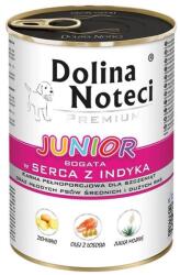 Dolina Noteci Premium Junior Rich in Turkey Hearts 12 x 400 g