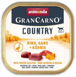 Animonda GranCarno Country Adult - marhahús, liba és sütőtök 12 x 150 g