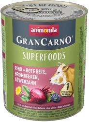 Animonda GranCarno Superfoods - marha + cékla 6 x 800 g