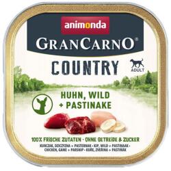 Animonda GranCarno Country Adult - csirke, vadhús és paszternák 12 x 150 g