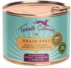 Terra Canis Grain-free Chicken with parsnip, blackberry & dandelion 6 x 200 g