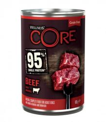 Wellness Core Dog 95% marha és brokkoli 6 x 400 g