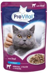 PreVital Cat borjúval szószban 12 x 100 g