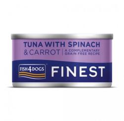 Fish4Dogs Finest Tuna with Spinach 6 x 85 g