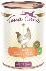 Terra Canis Light Chicken with courgette, papaya & rose hip 6 x 400 g