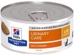 Hill's Hill' s Prescription Diet Feline c/d MultiCare Minced Chicken 6 x 156 g