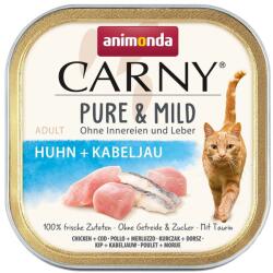 Animonda Carny Pure & Mild Adult - csirke és tőkehal 6 x 100 g