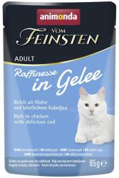 Animonda Vom Feinsten Raffinesse In Gelee csirke és tőkehal zselében 6 x 85 g