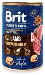 Brit prémium a Nature -től, Bárány és Hajdina konzerv 12 x 400 g