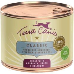 Terra Canis Horse with amaranth, peach & beetroot 6 x 200 g