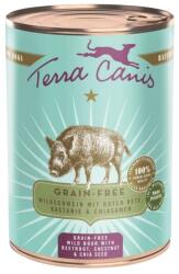 Terra Canis Grain-free Wild Boar with beetroot, chestnut & chia seeds 6 x 400 g