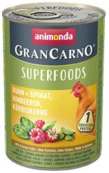 Animonda GranCarno Superfoods - csirke + spenót és spenót 6 x 400g