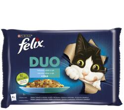 FELIX DUO zacskós eledel - ízletes halválogatás 72 x 85 g