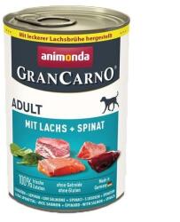 Animonda GranCarno Adult sertéshús, lazac és spenót 6 x 400 g