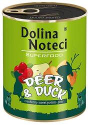 Dolina Noteci Superfood Szarvas és kacsa 6 x 800 g - abc-zoo