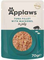 Applaws macskáknak tonhallal és makrélával zselében 12 x 70 g