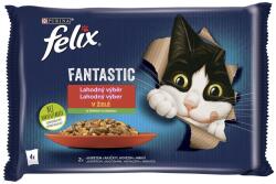 FELIX Fantastic zacskós eledel, finom válogatás zöldségekből kocsonyában 12 x 85 g