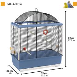 Ferplast Kalitka kismadaraknak PALLADIO 4 - 59 x 33 x 69 cm