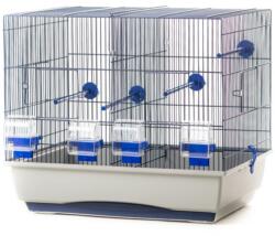 INTER-ZOO Pet Products MESSI króm, papagájkalitka WHITE - 54 x 38, 5 x 47 cm