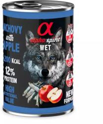Alpha Spirit Dog Wet - Anchovy & Red Apple 12 x 400 g