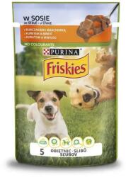 Friskies Adult csirkével és sárgarépával gyümölcslében 6 x 85 g